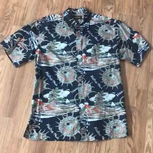 Cooke Street button down shirt Hawaii medium M